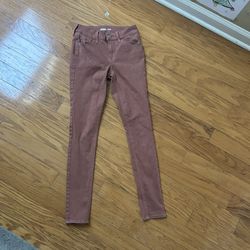 Like new old navy women rockstar super skinny mid rise jeans size 0