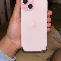 Pink iPhone 15 