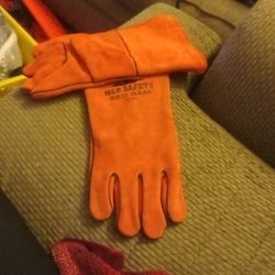 MCR SAFETY. RED RAM Welding Gloves