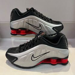 NIKE AIR SHOX R4 “SILVER RED”