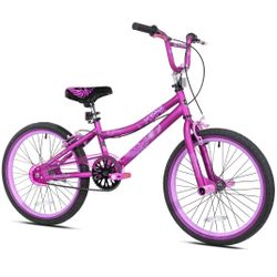 Pink BMX bike