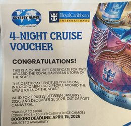 Cruise Voucher