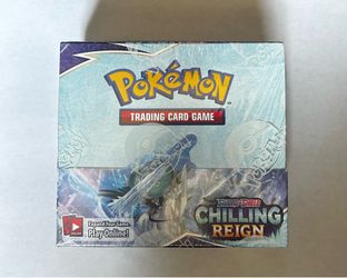 Pokemon chilling reign booster box
