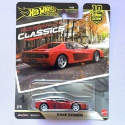 Hot Wheels Car Culture Modern Classic Ferrari Testarossa