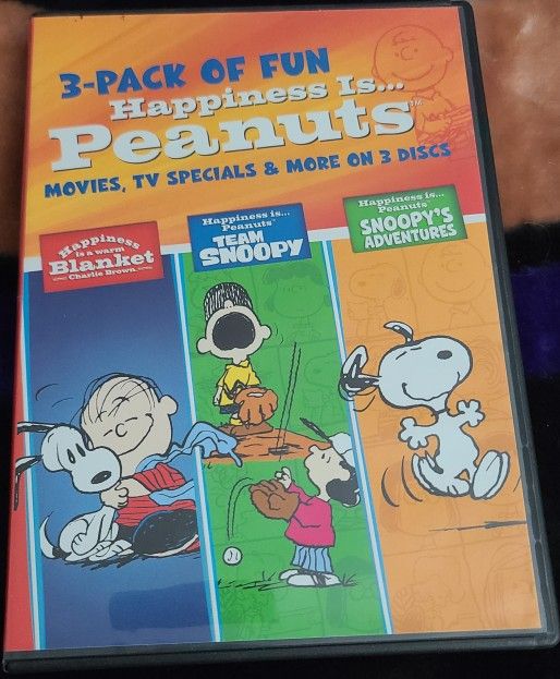 Happiness Is Peanuts 3 Disc Set