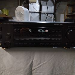  KENWOOD VINTAGE AUDIO/VIDEO AM FM  AMPLIFIER  RECEIVER 