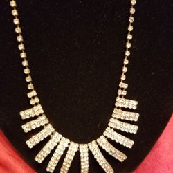 Rhinestone Necklace 