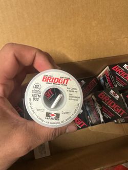 Bridgit 1Lb Lead Free Solder Rolls
