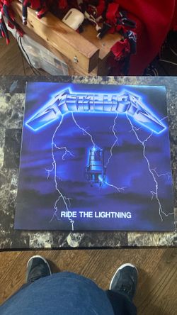 Lot of 6 Metallica Vinyl Records