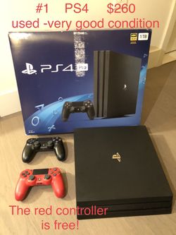 PS4 Pro 1TB for Sale in Queens, NY - OfferUp