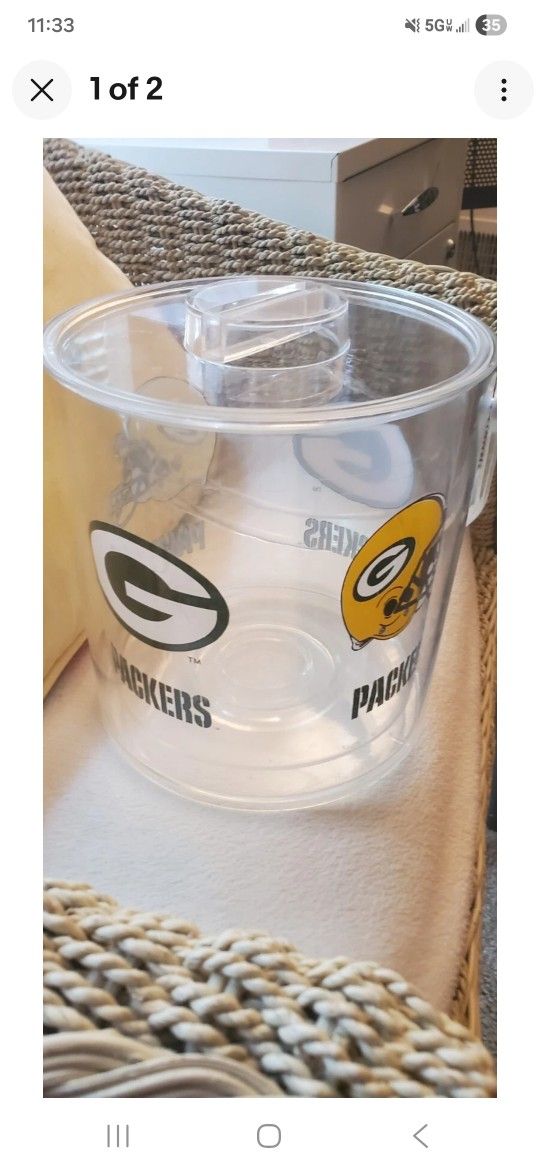 GREEN BAY PACKERS ICE BUCKET 