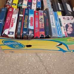 VHS Box Lot Vintage
