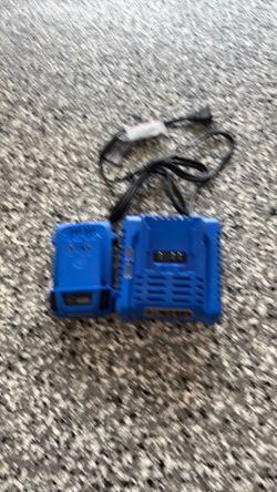 Kobalt charger with battery 24Volts like new