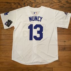 $45 White Edwin  Diaz Los Angeles dodgers new 2025 World Series patch stitched jersey Have Ohtani, Edman, Blank, Teo, Rojas, And Kershaw and muncy