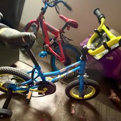 3 KIDS BIKES 