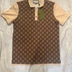 Gucci Polo Shirt Size S,M,L,XL,2XL Brand New With Tag And Bag