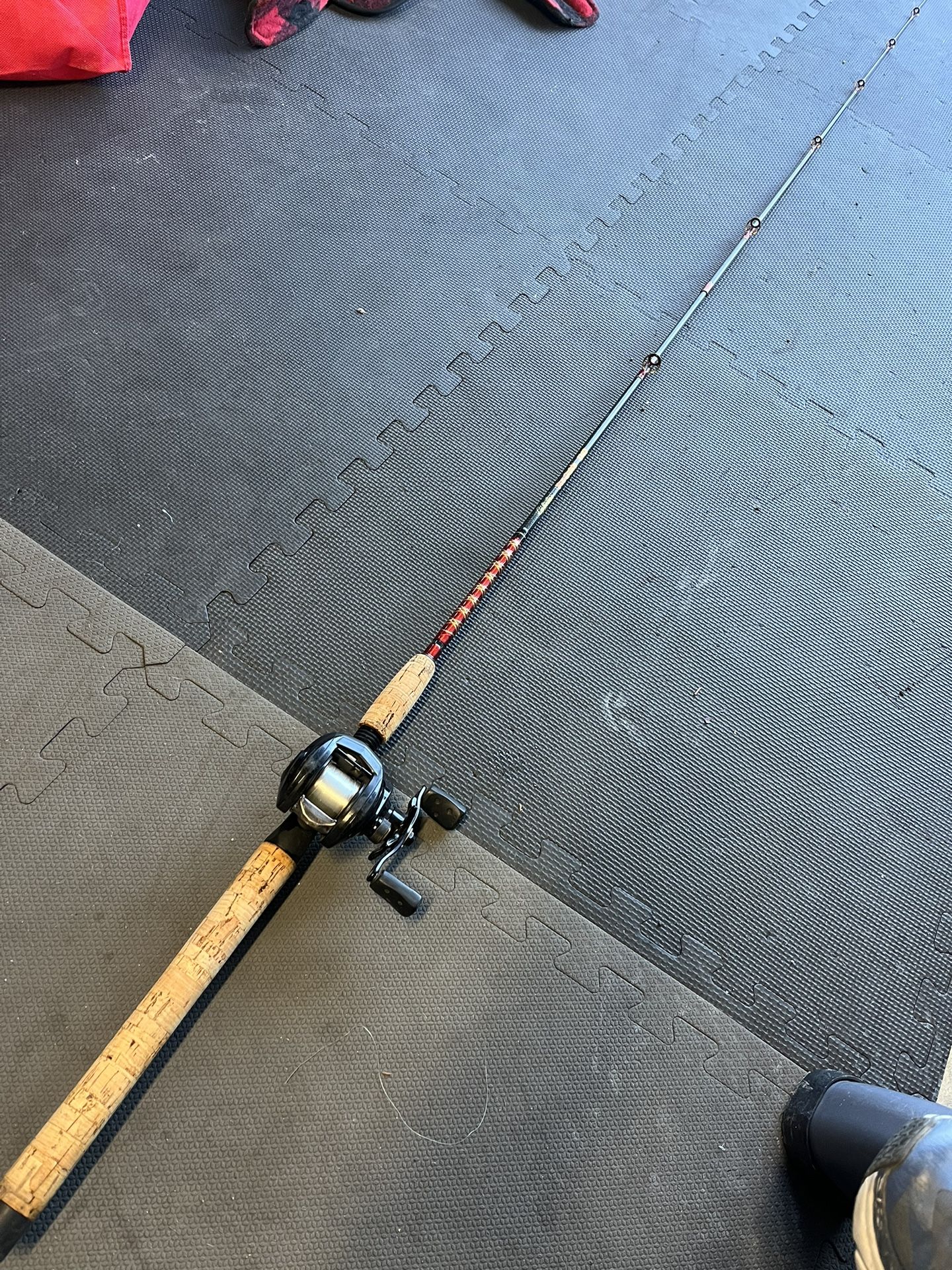 Cabela Pro Guide IM6 Rod With Abu Black Max Reel