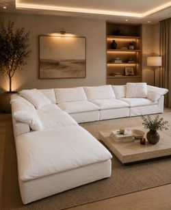 Massive Restoration Hardware Cloud Couch