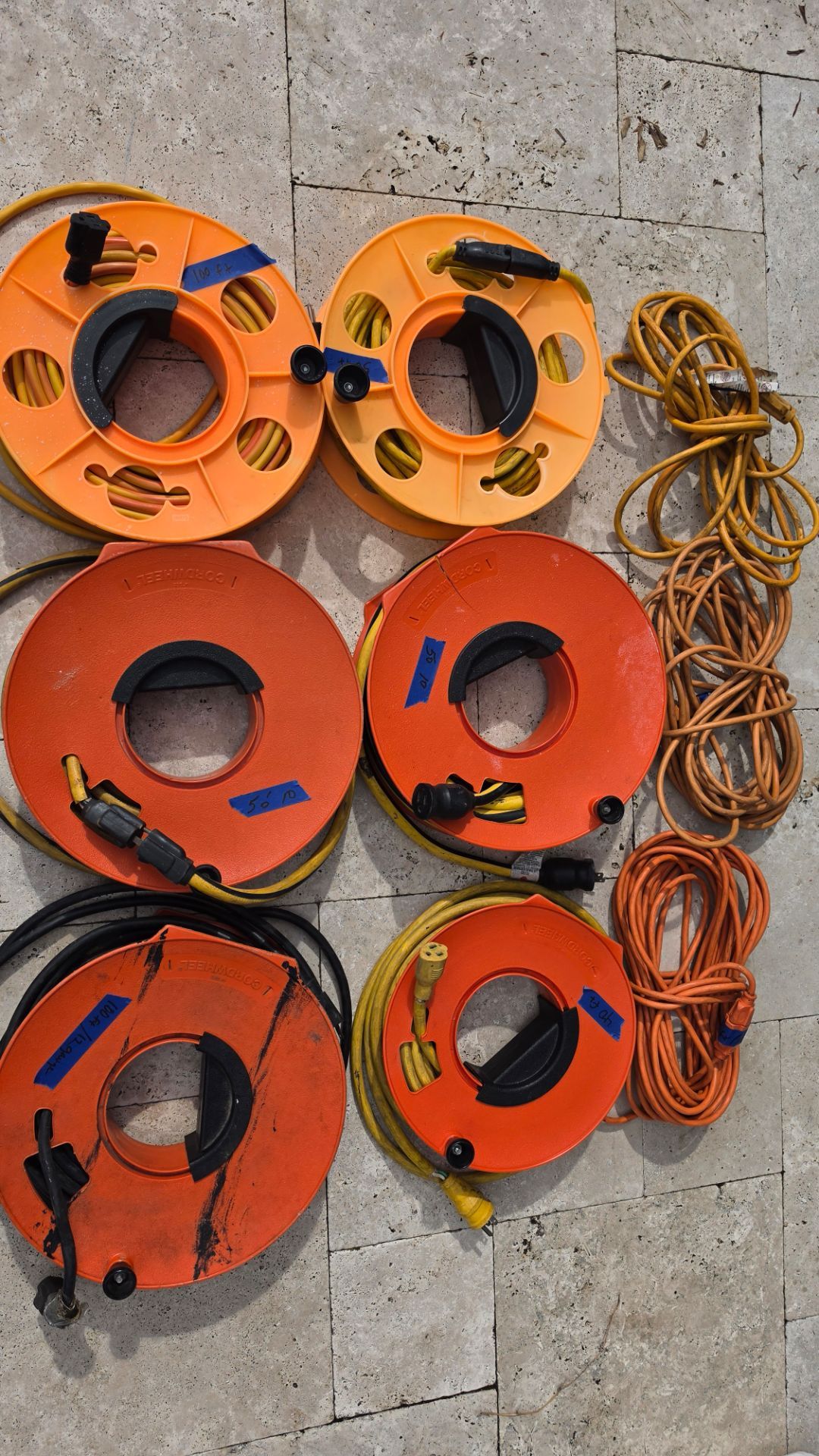 Extension cord and cords