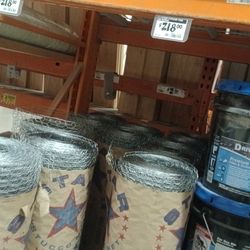 chicken wire and double black paper