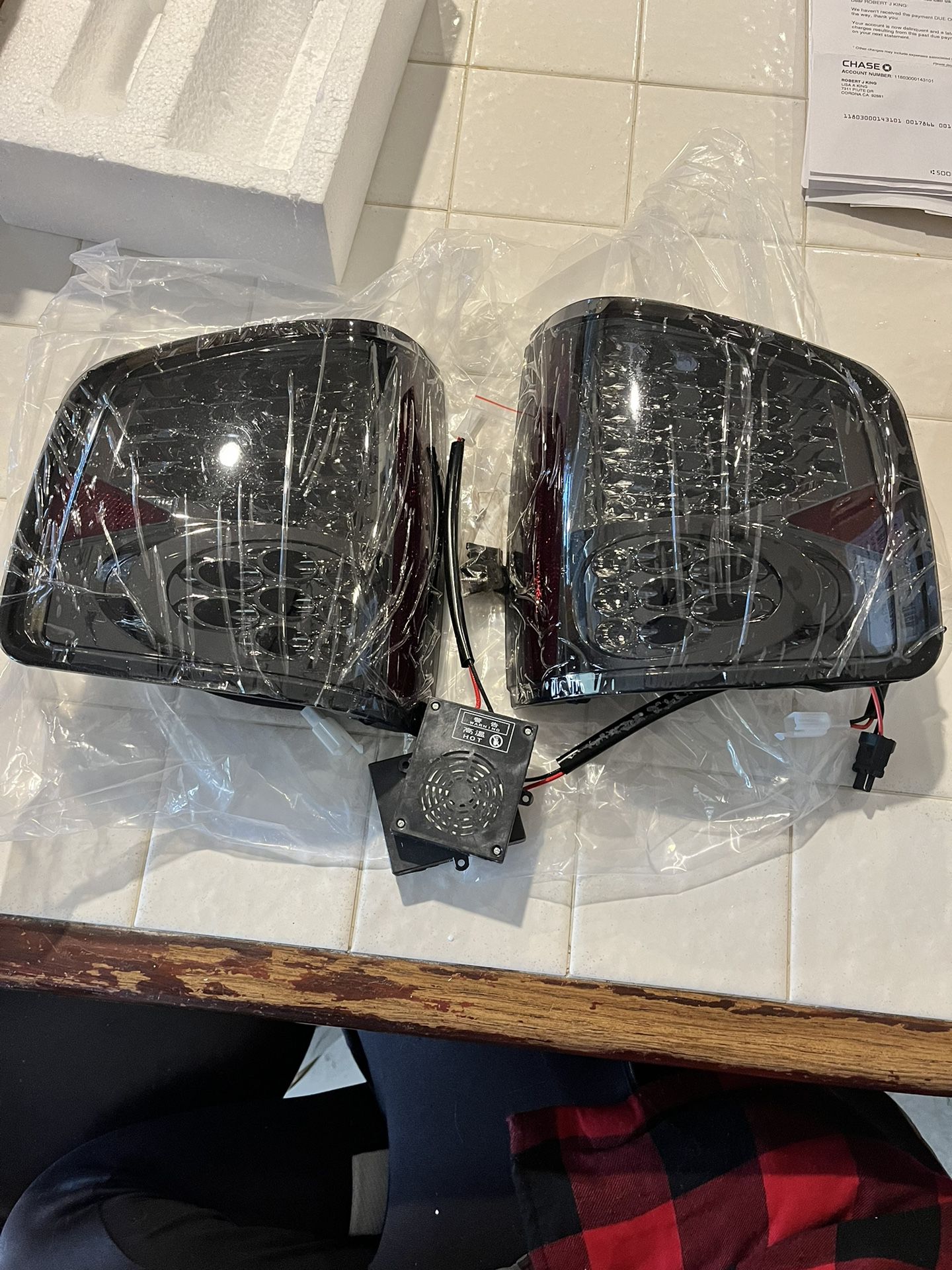 Smoked Out Tail Lights For S10/sonoma