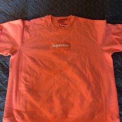 Supreme red hoodie (purple box logo) for Sale in Orange, CA - OfferUp