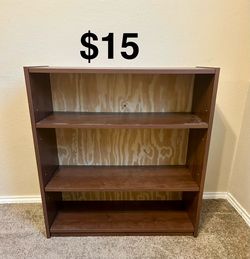 Brown Bookshelf