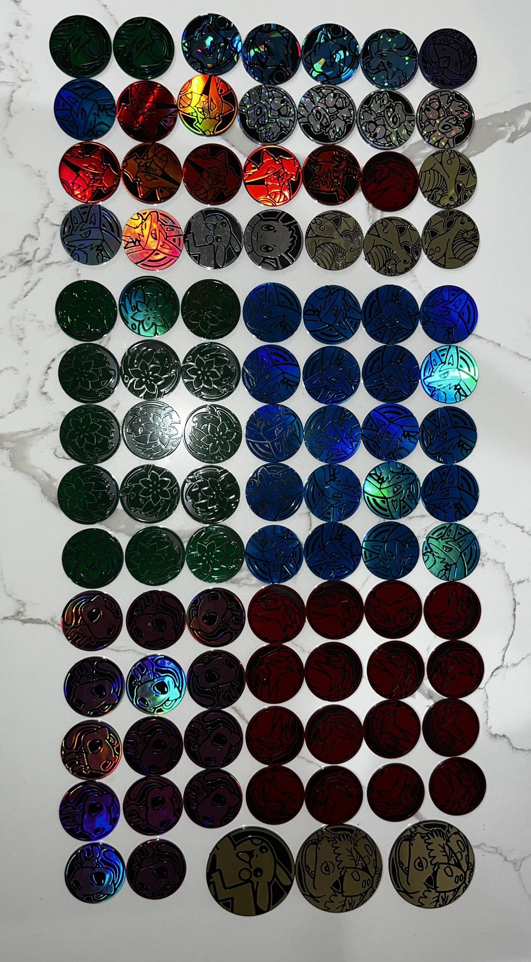Pokemon TCG Coins (96)