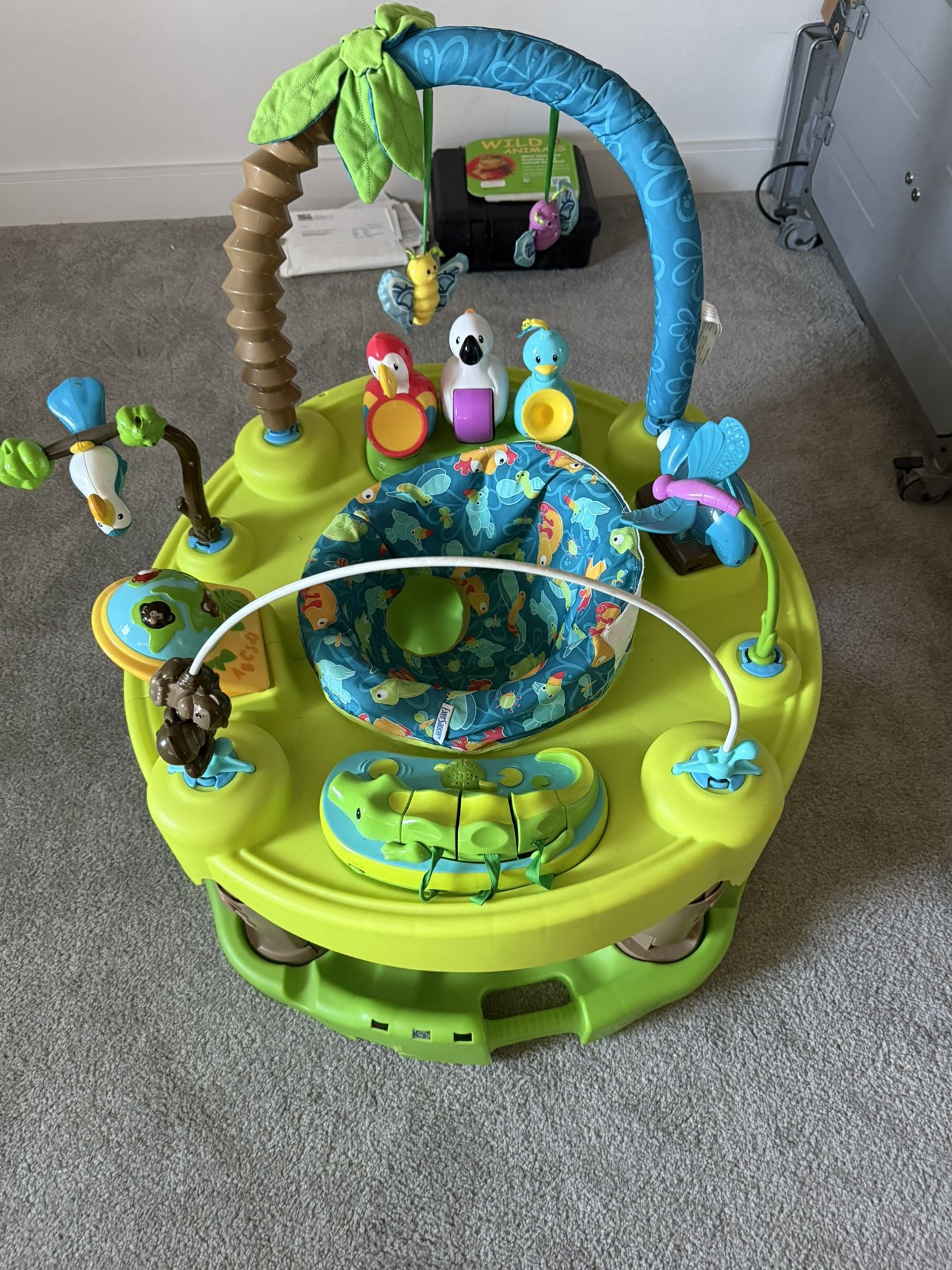Exer Saucer Triple Fun Baby Bouncing Activity 