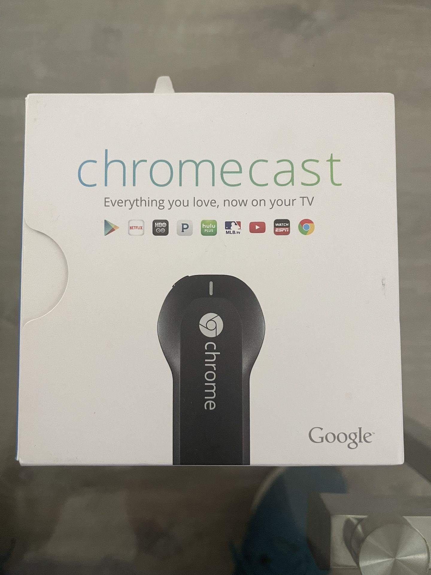 Google Chromecast HDMI Streaming Media Player Brand New Never Used 