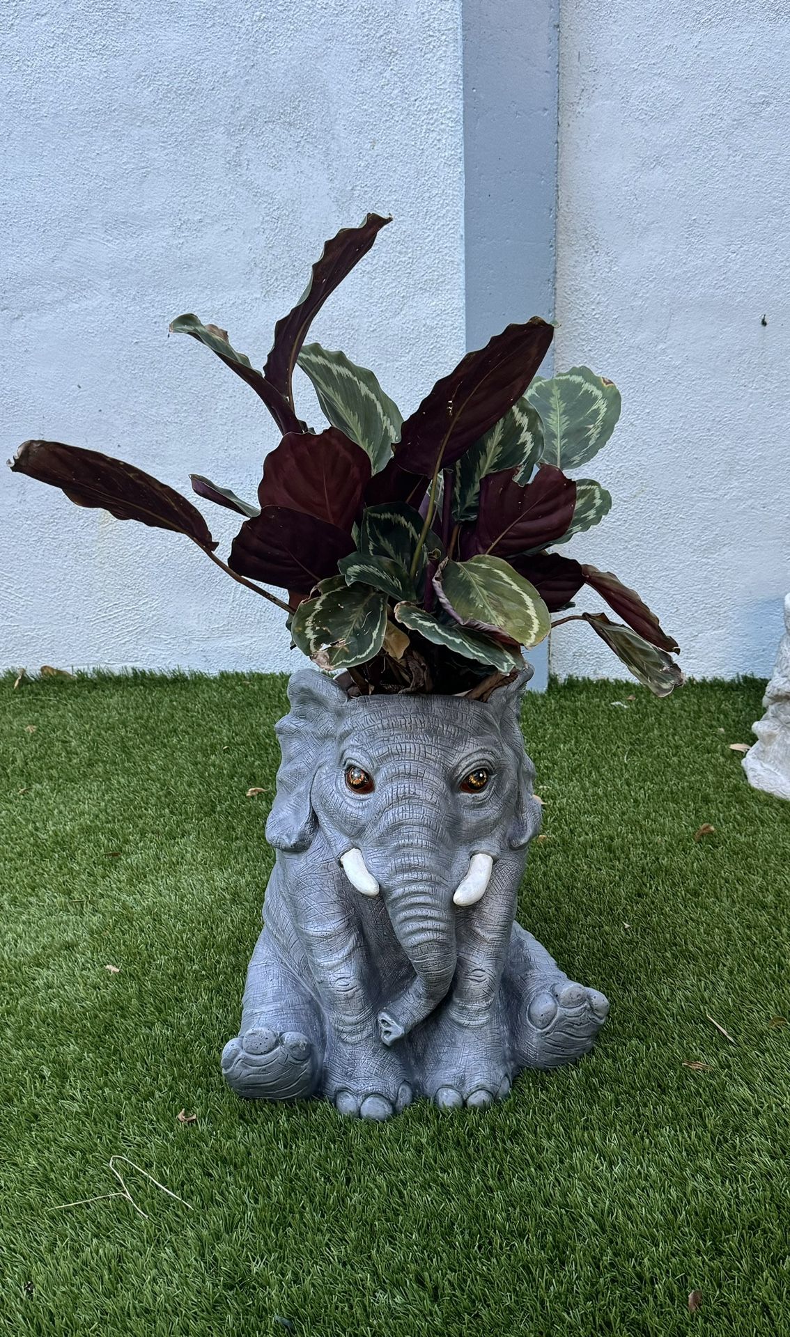 elephant flower pot