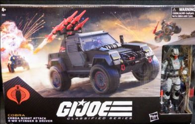 Gi joe Classified Cobra Stinger w/ Driver NIB