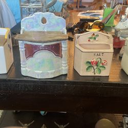 Old Salt Or Sugar Boxes 