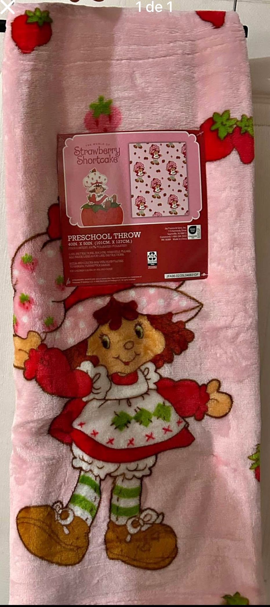 Strawberry Shortcake Blanket