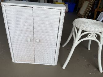 Cabinet And Stool