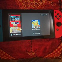 Nintendo Switch Has 2 Controllers 4 Games And All Charger Etc
