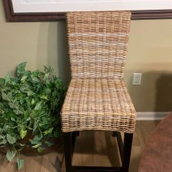 2 Woven Bar Stools