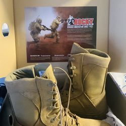 Botas De Ejército Rocky Nuevas Número 9