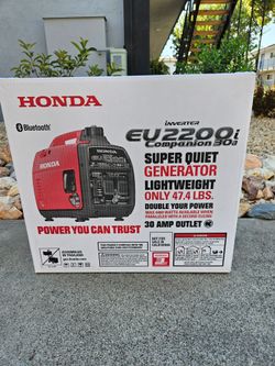 HONDA EU2200 WATTS COMPANION NEW
