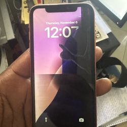 Coral iPhone XR Unlocked As Is