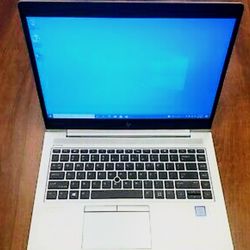 HP Elitebook 14" Hi Speed Business Grade Laptop Intel Core i5-8350U 3.6 GHz Turbo 16 GB Ram 500 GB SSD 1080P FHD LCD Webcam HDMI Wi-Fi Windows 10 Pro