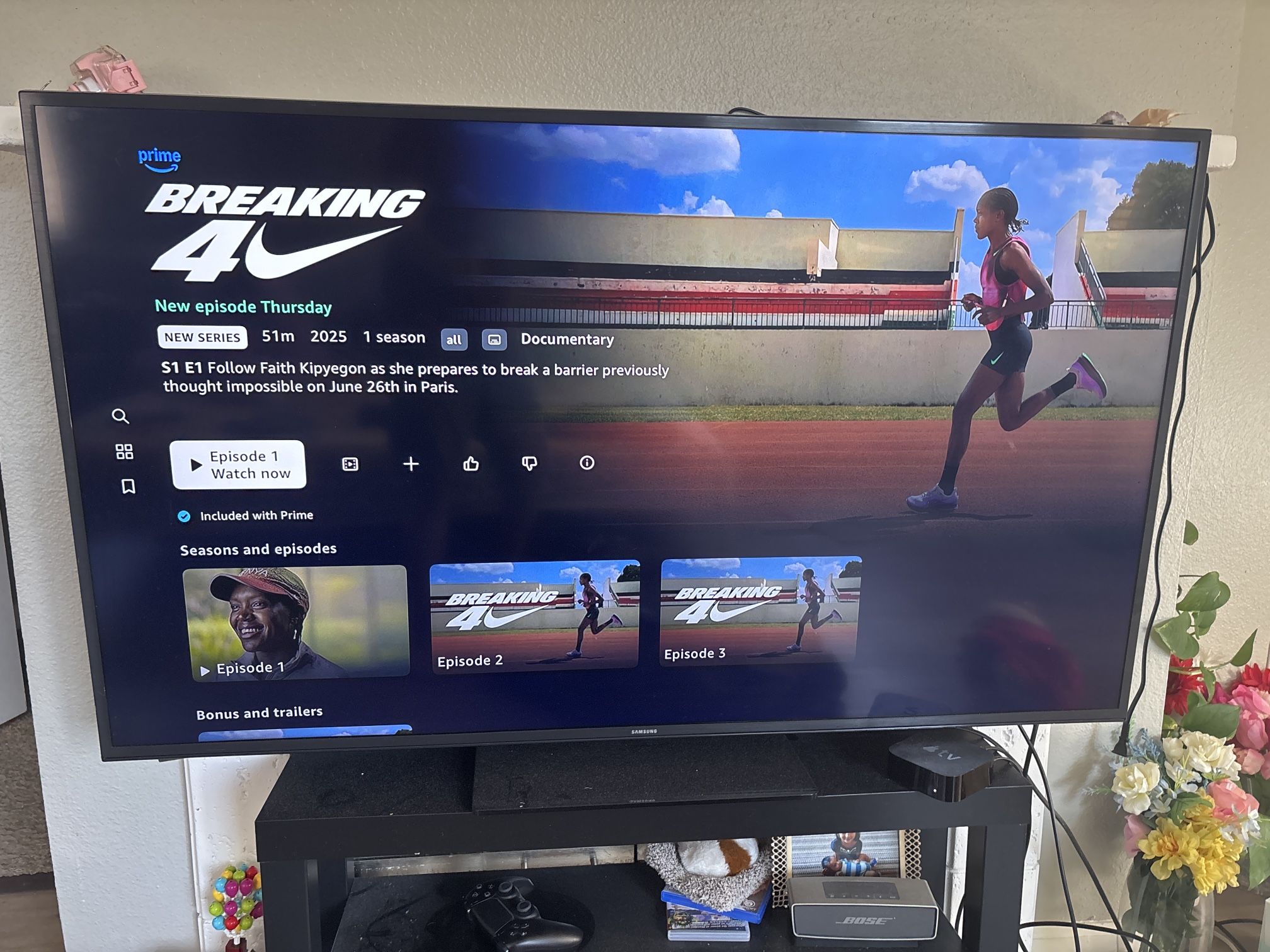 Samsung 55 Inch TV(not A Smart TV)