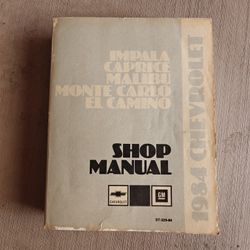 1984 Chevrolet Manuals (2)
