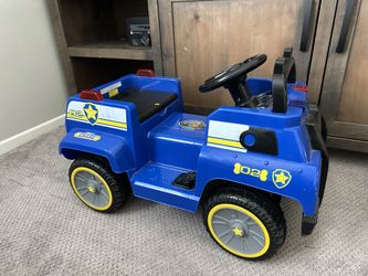 Paw Patrol Ride On Car