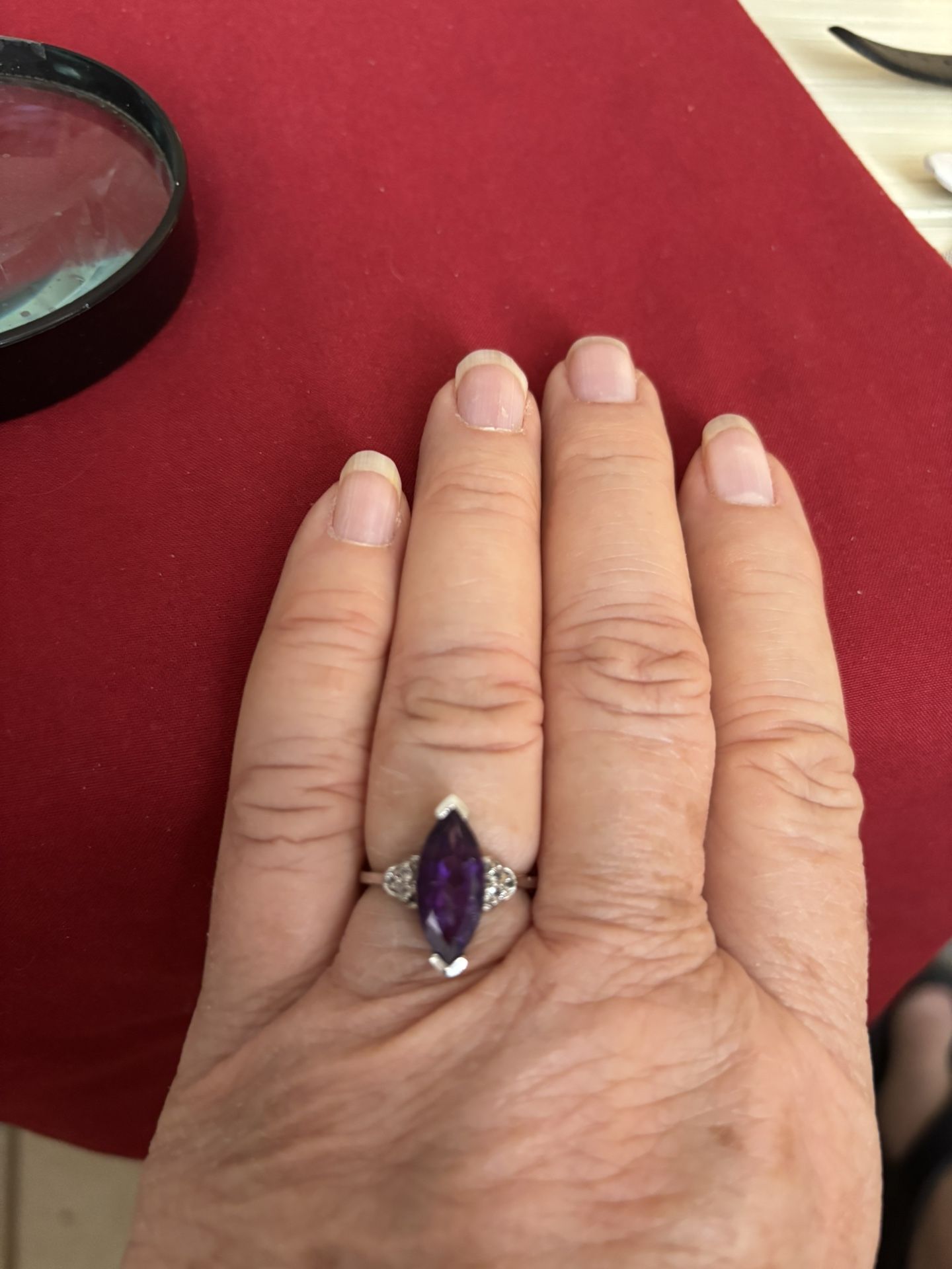 Amethyst ring