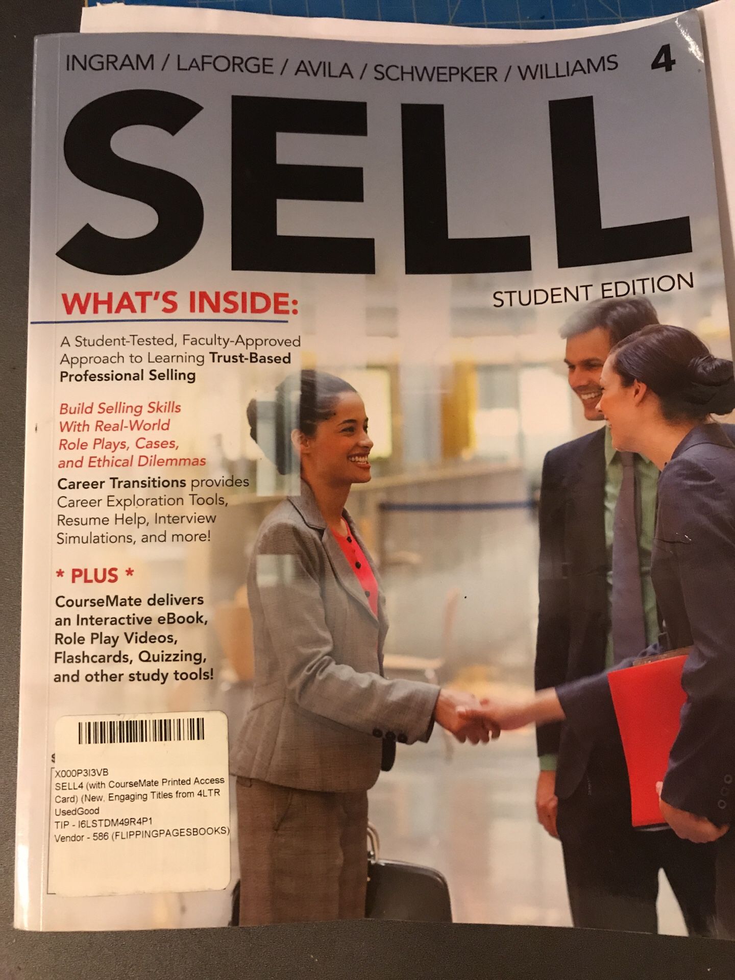 Marketing Sales Textbook (SELL 4 TEXTBOOK)
