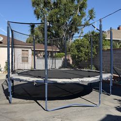 Used 14” JumpSport Elite High Performance Outdoor Trampoline