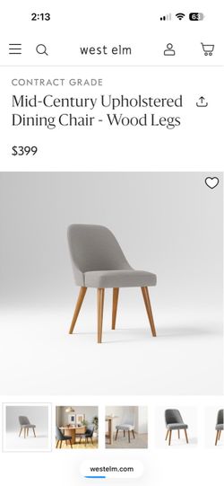 West elm dining chairs set of 4