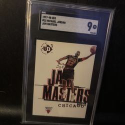 1997 UD3 Jam Masters Michael Jordan #15 PSA 9 MINT Chicago Bulls INSERT HOF GOAT