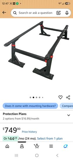 Adjustable Truck Bed Rack for Rooftop Tent Kayak